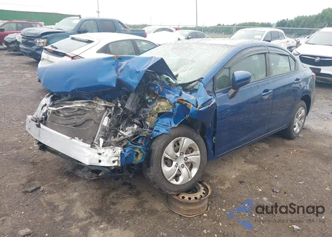 2015 Honda Civic Lx from USA, damaged, VIN 2HGFB2F52FH562670